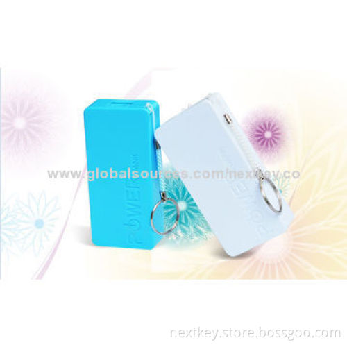 Latest Multiple Colors Perfume Power Banks for iPhone with Keychain, 5,600mAh Capacity